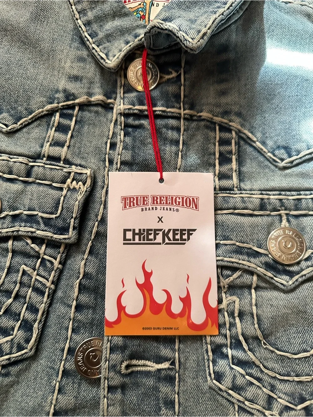 True Religion x Chief Keef Denim Jacket
